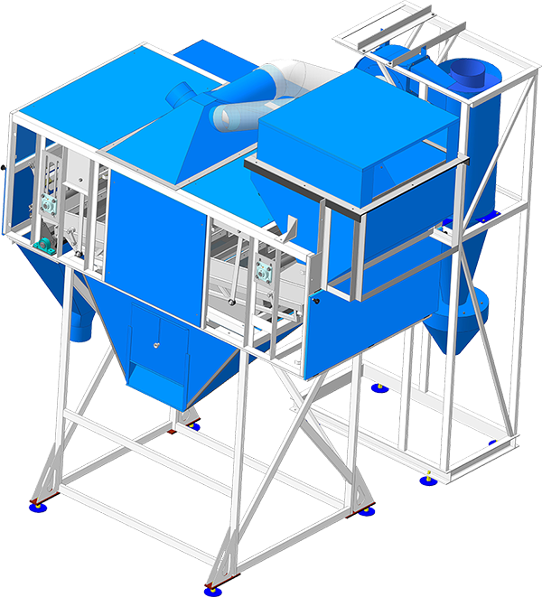 Separator of preliminary cleaning SPO Aeromeh